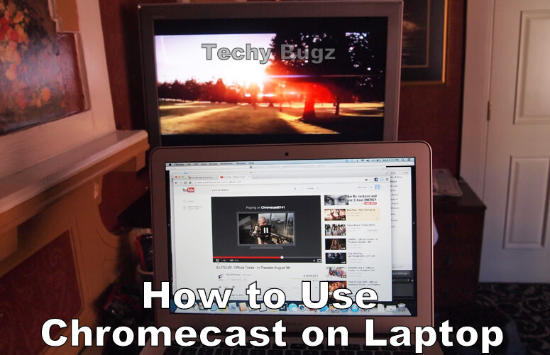 how to chromecast from laptop